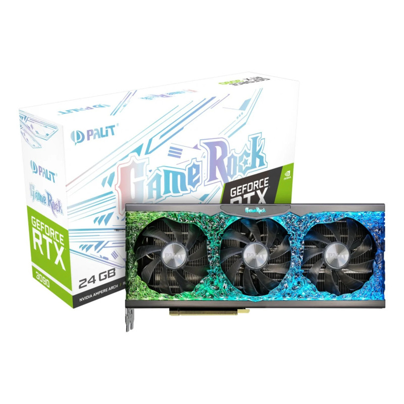 Palit GeForce RTX 3090 GameRock 24GB GDDR6X - كرت الشاشة